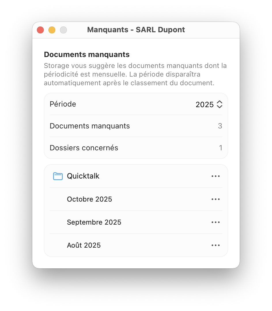 Manquants