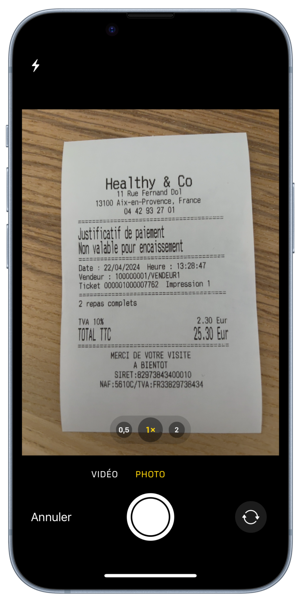 Storage Mobile sur iPhone